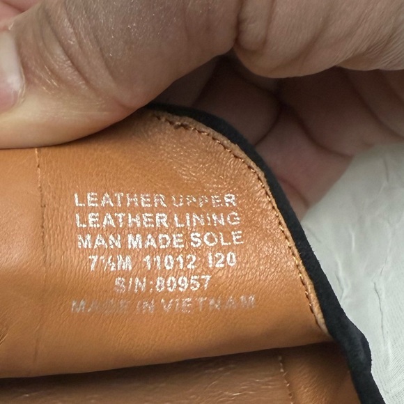 Tory Burch Navy Blue Loafers - Picture 8 of 8